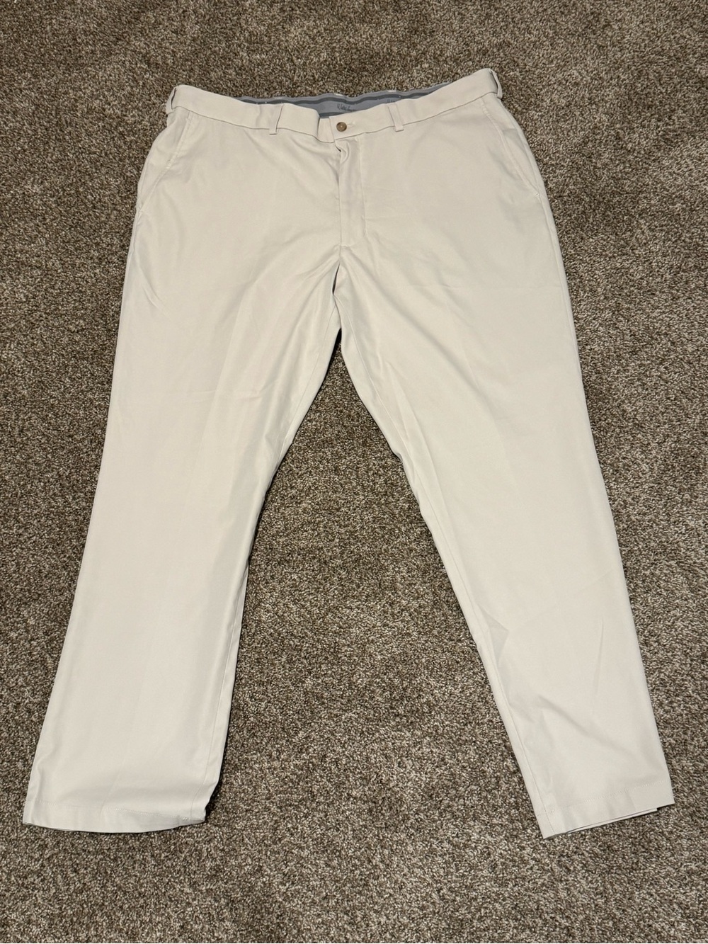 Walter Hagen Men’s Performance Golf Pants – Khaki/Tan – Size 40x30